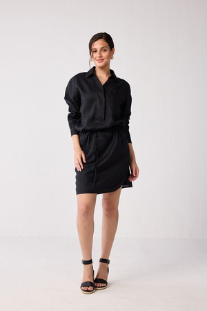 Meet me by the Cliff Dress in Black from Reistor
