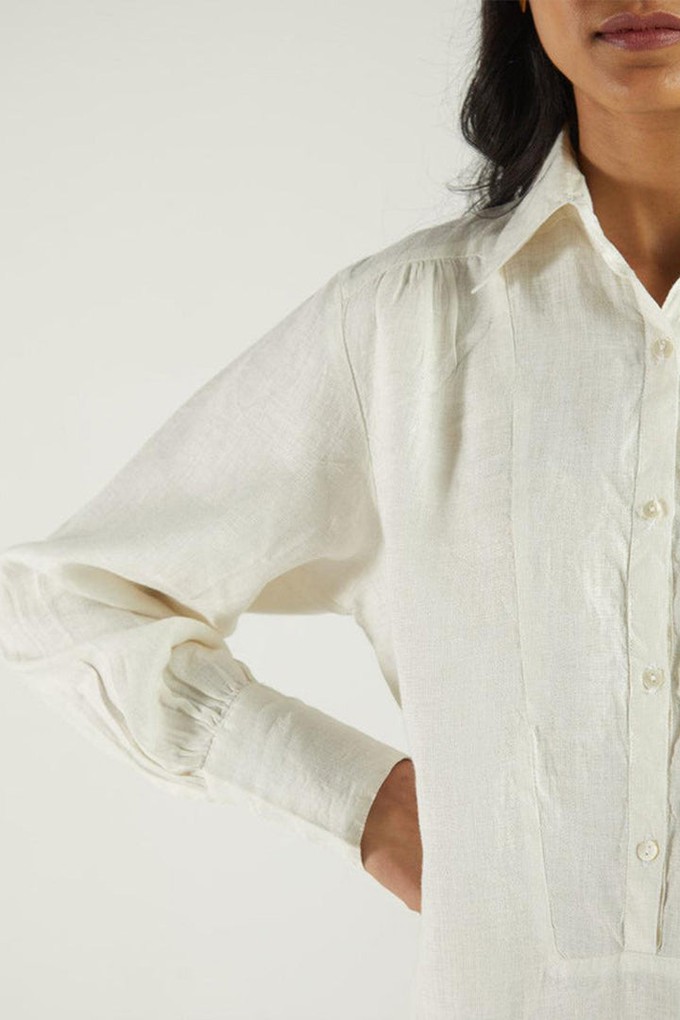 Summer Shirt in Off-white from Reistor