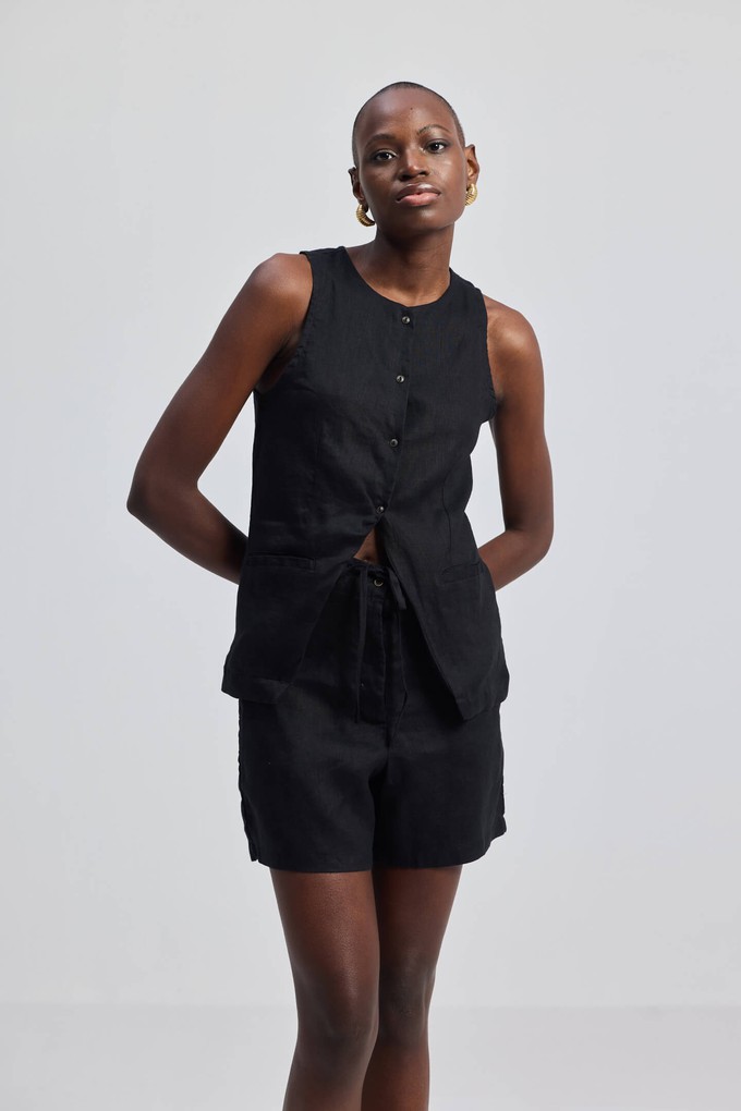 Hemp Shorts in Black from Reistor