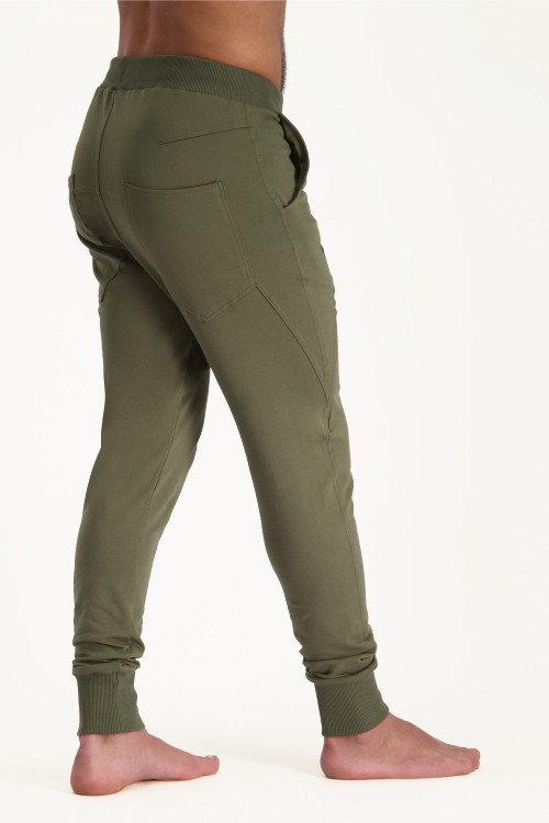 Olive yoga pants on sale