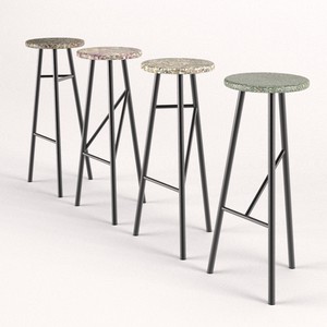 SLEEK-120 Bar Stool from Revive Innovations