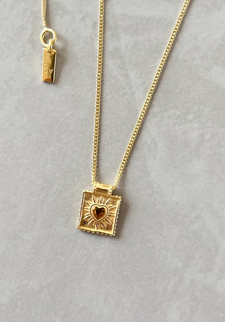 Kids Heart Burst Necklace from Rize
