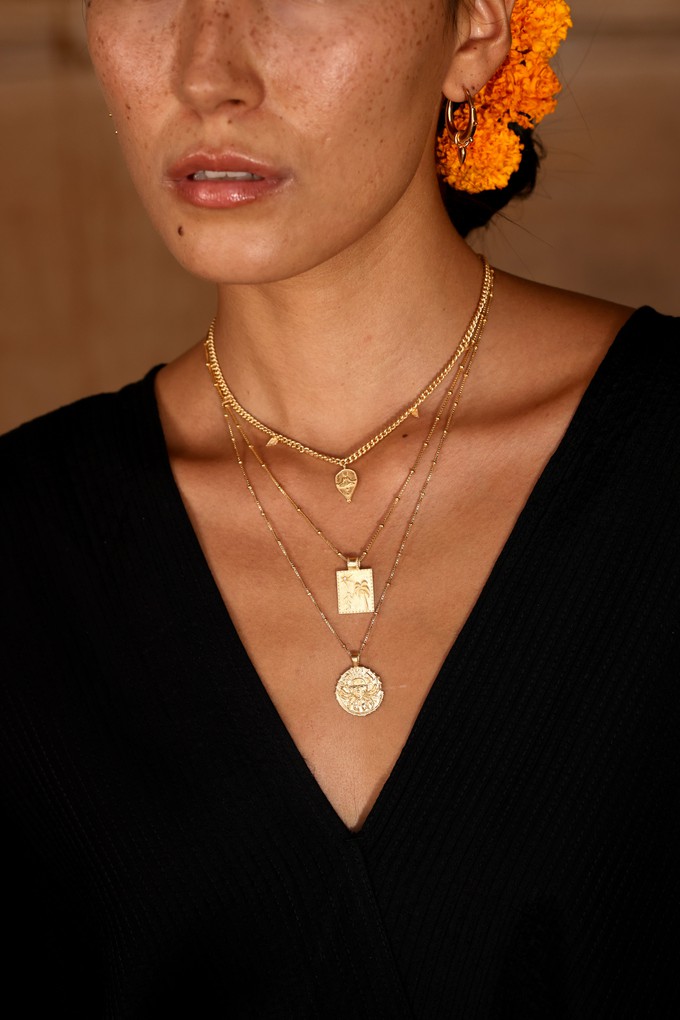 Goddess Durga Necklace from Rize