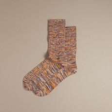 Faltering Stripe Socks | Blue & Orange via ROVE
