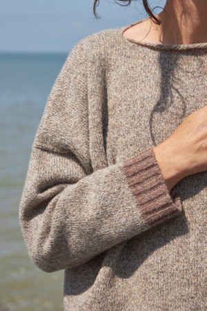 Staple Jumper | Mushroom Marl from ROVE