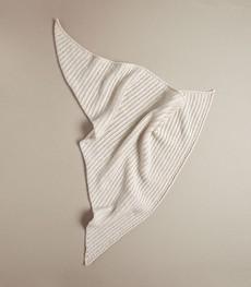 Cotton Blend Headscarf | Ecru via ROVE
