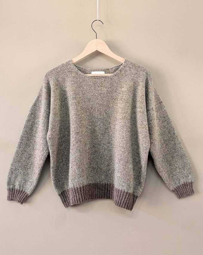 Staple Jumper | Mushroom Marl from ROVE