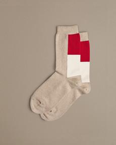Organic Cotton Socks | Red via ROVE