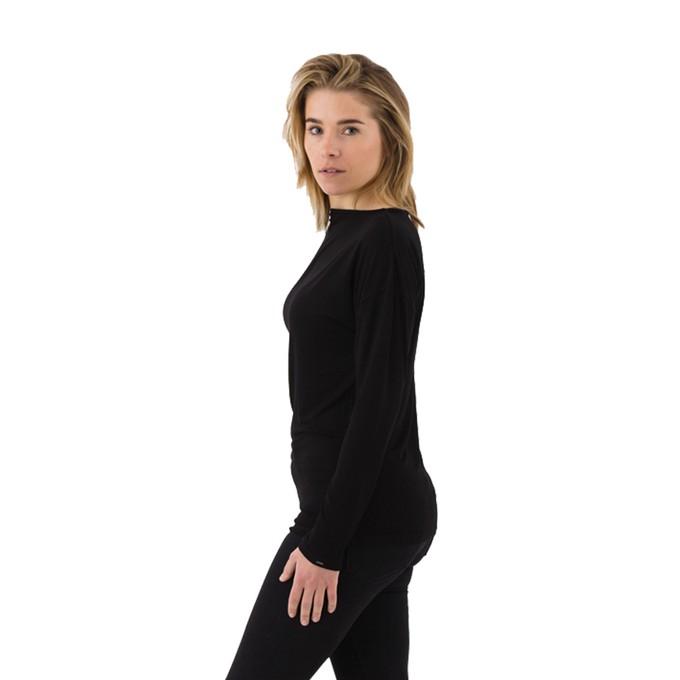 The Vintage Longsleeve – Black from Royal Bamboo