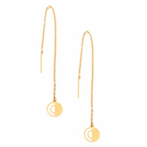 Gold Threader Earrings from Sarvin