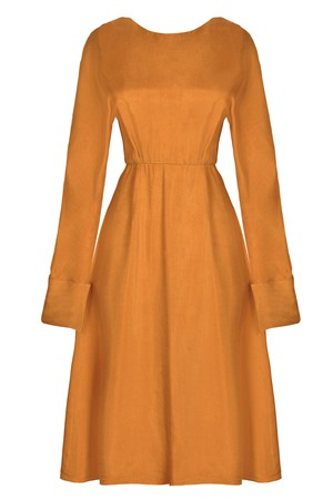 Long Sleeve Midi Dress from Sarvin