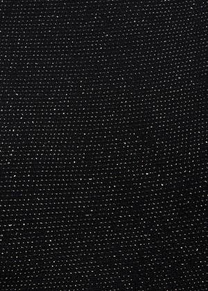 Black Cowl Back Gown from Sarvin