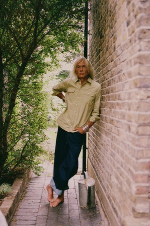 Limited Edition Mens Eddy Utility Shirt, Khaki Cotton from Saywood.