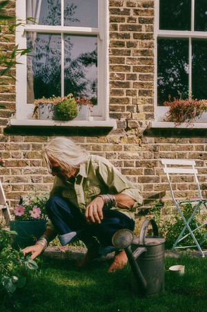 Limited Edition Mens Eddy Utility Shirt, Khaki Cotton from Saywood.