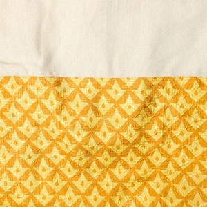 Half sari, half cotton tote bag, ethically handmade in India from Shakti.ism