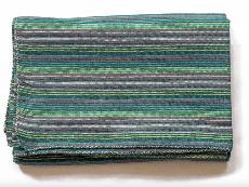 Soft cotton striped scarf, handwoven in Nepal via Shakti.ism