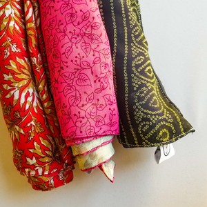 Reusable sari gift wrap bundles (M, L, or XL) from Shakti.ism