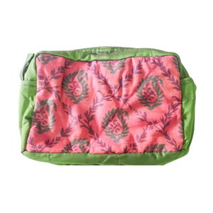 Large colourful upcycled sari box pouches from Shakti.ism