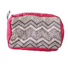 Large colourful upcycled sari box pouches via Shakti.ism