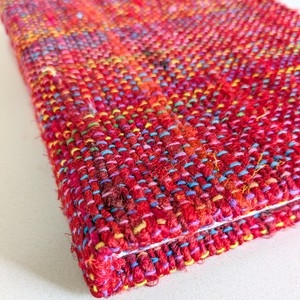 Handwoven Textured Hardcover Notebook – A5 Eco-Friendly Journal Fair Trade from Shakti.ism