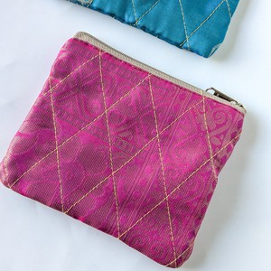 Upcycled Sari Coin Purses: Fair Trade Colourful Quilted Pouches from Shakti.ism