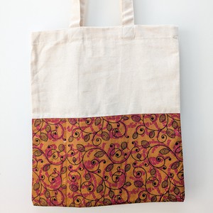 Half sari, half cotton tote bag, ethically handmade in India from Shakti.ism