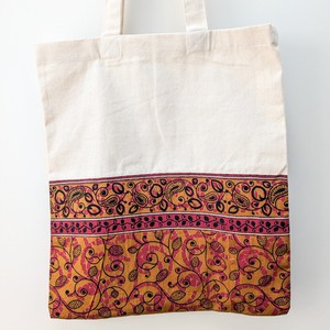 Half sari, half cotton tote bag, ethically handmade in India from Shakti.ism