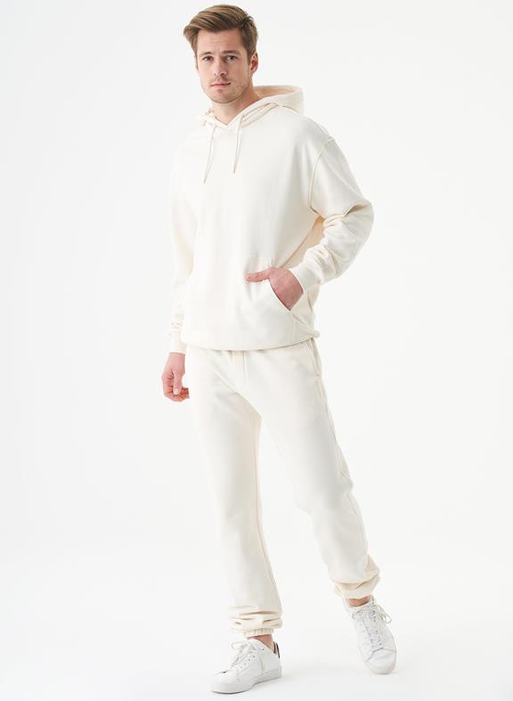 Unisex Hoodie Organic Cotton Halki White from Shop Like You Give a Damn