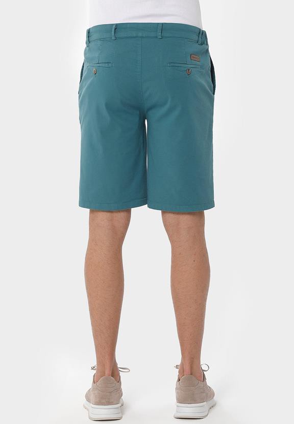 Chino Shorts Petrol Green from Shop Like You Give a Damn