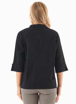 Blouse Organic Cotton Black from Shop Like You Give a Damn