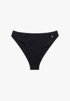 Bikini Slip Aminata Black Structured via Shop Like You Give a Damn