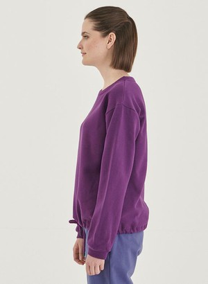 Sweater With Cord Purple from Shop Like You Give a Damn