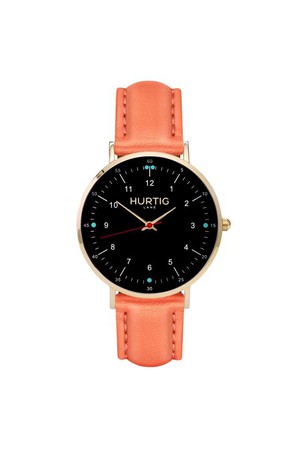 Moderno Watch Gold, Black & Coral from Shop Like You Give a Damn