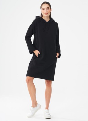 Sweat Dress Black from Shop Like You Give a Damn