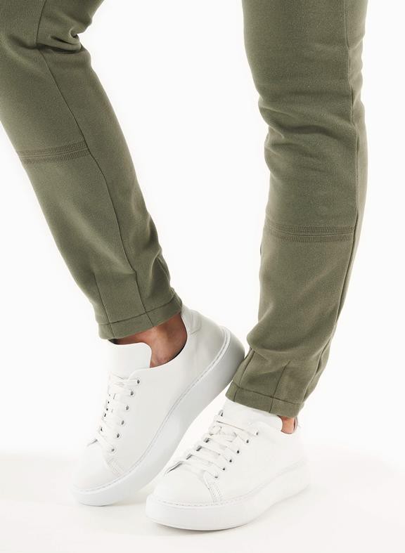 Soft Jogging Pants Mid Olive from Shop Like You Give a Damn