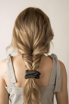 Scrunchie Aurora Charcoal via Shop Like You Give a Damn