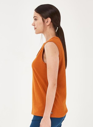 Sleeveless Top Orange from Shop Like You Give a Damn