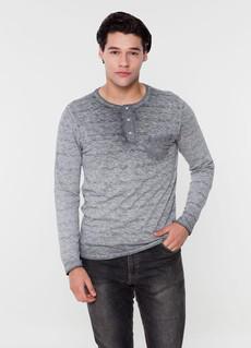 Top Long Sleeves Organic Cotton Grey via Shop Like You Give a Damn