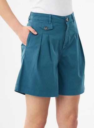 Organic Cotton Shorts Petrol Blue from Shop Like You Give a Damn