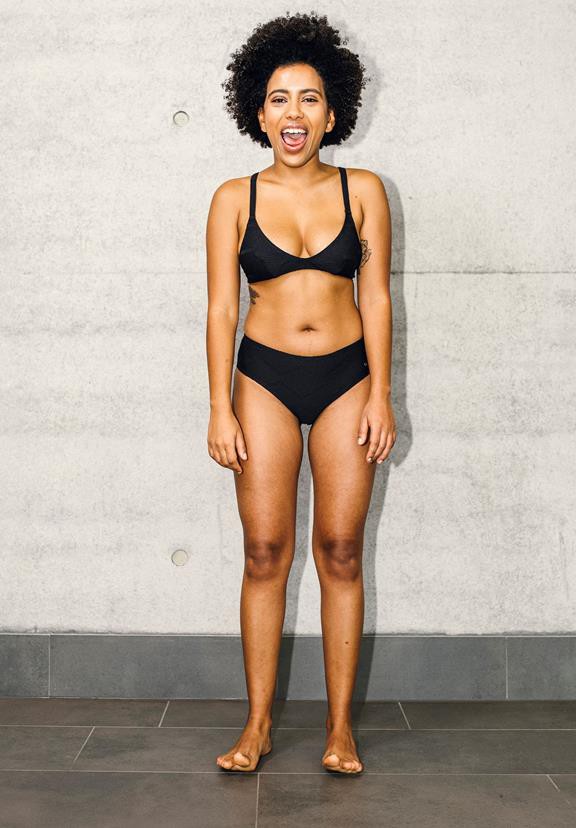 Bikini Top Kaala Lau Black Structure from Shop Like You Give a Damn