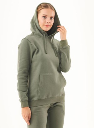 Soft Touch Hoodie Olive from Shop Like You Give a Damn