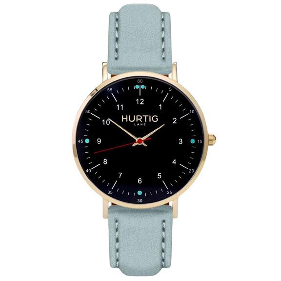 Watch Moderno Gold Black & Light Blue from Shop Like You Give a Damn