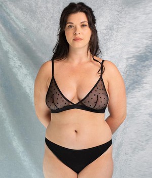 Bralette Amour Black from Shop Like You Give a Damn