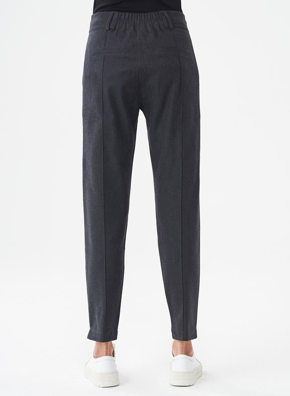 Herringbone Trousers Black from Shop Like You Give a Damn