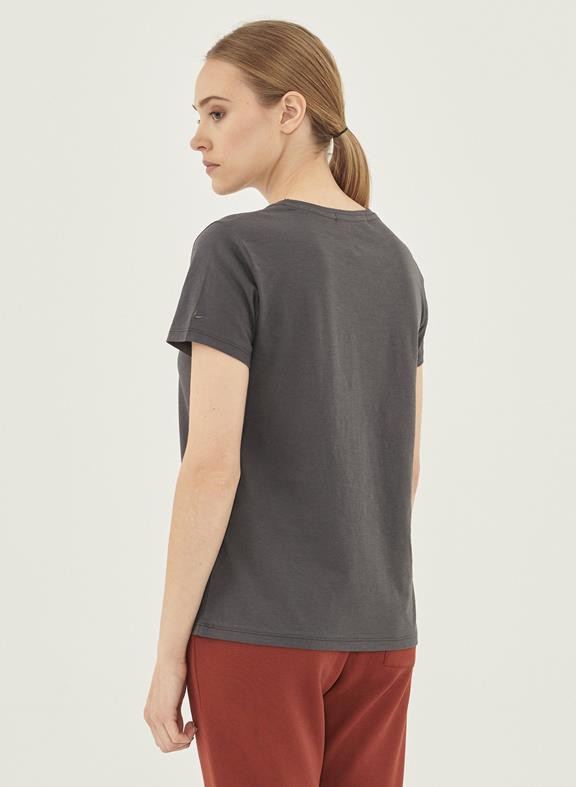 T-Shirt Bicycle Print Dark Grey from Shop Like You Give a Damn