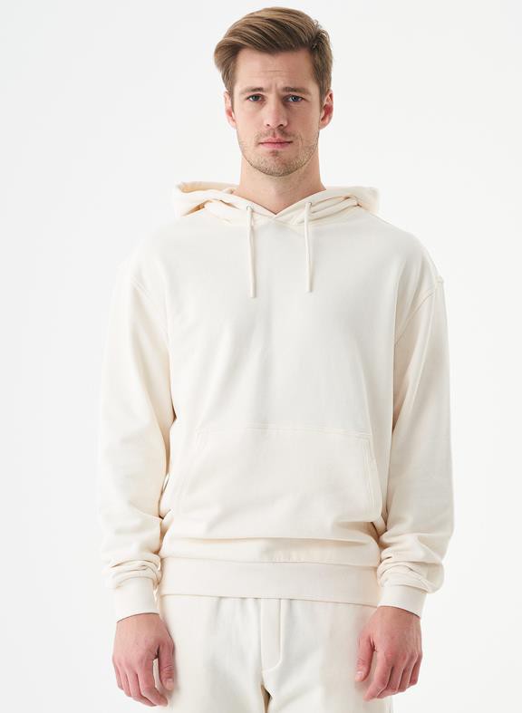 Unisex Hoodie Organic Cotton Halki White from Shop Like You Give a Damn