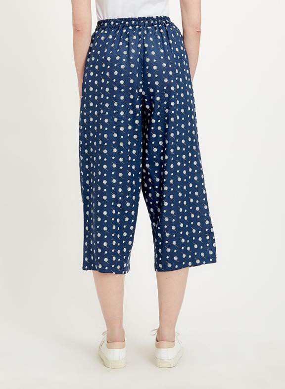 Culotte Print Dark Blue from Shop Like You Give a Damn