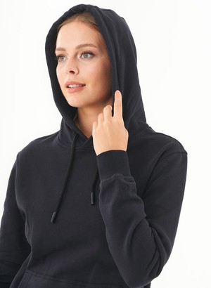 Soft Touch Zipped Hoodie Black from Shop Like You Give a Damn