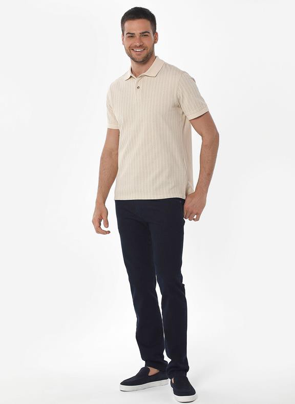 Polo Print Beige from Shop Like You Give a Damn