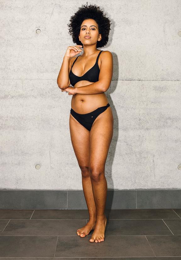 Bikini Slip Lavatera Black Structure from Shop Like You Give a Damn